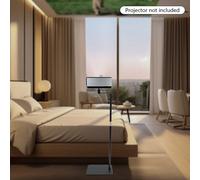 Supporto per proiettore, supporto per proiettore girevole a 360°, supporto per proiettore regolabile in altezza DescrizioneNel mondo odierno, dove comfort e flessibilità sono fondamentali, questo stra