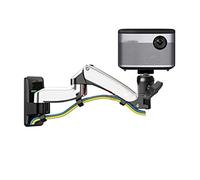 Supporto per proiettore Supporto universale for proiettore da parete, molla a gas, movimento completo, supporto for mini proiettore da 2-7 kg, supporto for proiettore piccolo con vite da 6 mm Supporto