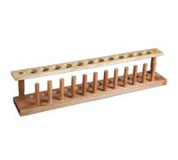 Supporto per provette in legno per centrifuga, organizer per test, diametro del foro 22 mm, per laboratorio ed esperimento, supporto in legno