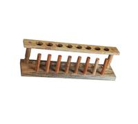 Supporto per provette in legno per centrifuga, organizer per test, diametro del foro 22 mm, per laboratorio ed esperimento, supporto in legno
