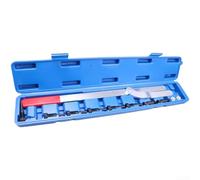 Supporto per puleggia intercambiabile con chiave regolabile con sistema di perni di ricambio per la frizione della ventola e la rimozione della puleggia dell'albero a camme, in acciaio temprato, kit