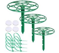 Supporto per puntale per albero di Natale, 3 pezzi, regolabile | Stabilizzatore per la parte superiore dell'albero delle vacanze, per casa, soggiorno, ufficio, corridoio, feste