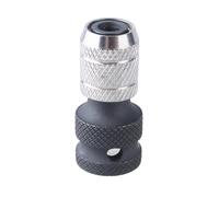 Supporto per punte a vite rotondo in gomma e metallo per un fissaggio accurato da 12,5 mm a 6,35 mm convertitore buon aiutante supporto per punte