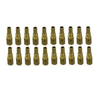 Supporto per punte di contatto, 140 0001 per applicazioni di saldatura MIG/MAG, ugello gas in ottone/supporto per punta di contatto, 8 x 8 x 3 cm