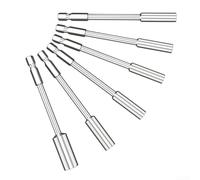 Supporto per punte di prolunga da 100 mm con adattatore per gambo da 6,35 mm, strumento di estensione magnetico per trapano elettrico, per cacciavite a percussione (7,0 mm)