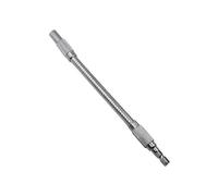 Supporto per punte esagonali, albero flessibile, 10 cm, prolunga per punte per cacciavite, lunghezza 200 mm, compatibile con trapani elettrici e cacciaviti a cricchetto per elementi di fissaggio in