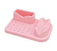 Supporto per punte per trapano per unghie Scatola di immagazzinaggio Manicure Tool Organizers Nail Drill Machine & Bit Storage Box Nail Machine & Bits