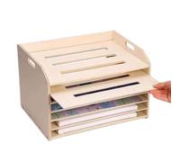 Supporto per puzzle per bambini, 38,4 x 29,7 x 25,1 cm, regolabile e rimovibile, in legno, supporto per asciugare la vernice, per bambini e adulti, poster su tela, opere d'arte su carta, tela, scuola