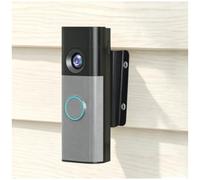 Supporto per raccordo in vinile compatibile con campanello ad anello batteria/Plus/Pro (modello 2026)/campanello cablato Plus/Pro (modello 2025), kit cuneo staffa campanello angolare per rivestimenti