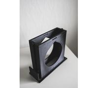 Supporto per rack 2U per Fujitsu Esprimo Q556 / Q556-2 - 19" | Supporto per montaggio a rack (rosso, per 1 lato destro Esprimo + apertura)