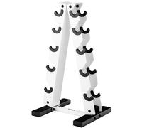 Supporto per rack per manubri YES4ALL, solo rack per pesi con telaio a 5 livelli A per manubri da 525 libbre