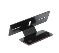 Supporto per radio, per ICOM IC-2730E IC2720 per Yaesu FT7900R FT8900 FTM-400XDR Supporto per microfono radio con gancio posteriore adesivo in metallo