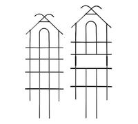 Supporto per rami da giardino - Componente per tronco eretto, supporto per ascesa botanica, pezzo di stelo, supporto per fiori da cortile, manico verticale per siepi, parchi, terrazze, fattoria