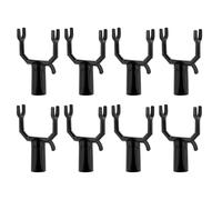 Supporto per rami di metallo - 8 stampelle, inserti da giardino antiruggine | barre di rinforzo a forma di Y con punte antiscivolo per rami leggeri, per la stabilità degli alberi, frutteto-W