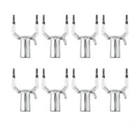 Supporto per rami di piante in lega di alluminio, 8 pezzi, strumento di fissaggio