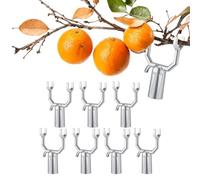 Supporto per rami per alberi, 8 pezzi, a forma di Y, antiruggine, stabile | Set diritto per alberi inclinati per giardino ornamentale, cortile, vigne, terrazza, diverse piante