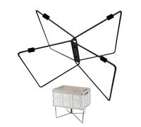 Supporto per refrigeratore da campeggio, supporto per scatola portaoggetti da campeggio, base per scatola di immagazzinaggio isolata, supporto per scatola a sgancio rapido con tappetino antiscivolo