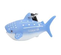 Supporto per Regolatore del Coperchio del Boccaglio per Immersioni Subacquee di Pesce Cartone Animato con Clip per Immersione in Gomma Morbida (Squalo balena)