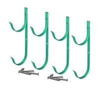 Supporto per rete da piscina, in lega di alluminio, organizer a bordo piscina, per pali telescopici, spazzole, rastrelli per foglie, retine per skimmer