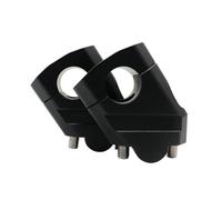 Supporto Per Rialzo Manubrio Morsetto Di Montaggio Altezza Barra Sollevamento Per Moto Per BMW R1200GS Regolabile Staffa estensione manubrio(Nero,22mm)