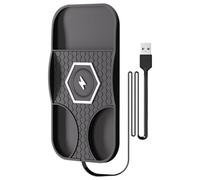 Supporto per Ricarica Auto - Base di Ricarica Rapida 15 Auto Wireless per Telefono - Compatibile con SUV Pickup Sedano per Percorsi Casa-Lavoro e Viaggi