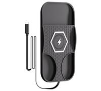 Supporto per Ricarica Auto | Base Ricarica Senza Fili Anti-Scivolo per Telefoni | Compatibile con SUV Pickup Sedano per Percorsi Casa-Lavoro e Viaggi