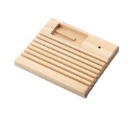 Supporto per righello in legno, robusto supporto per righello per piumone con scanalatura, pratico ripiano per righello in legno con trama di faggio, supporto per righello a patchwork, bobina a retta