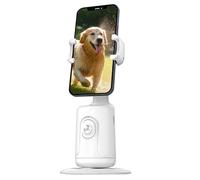 Supporto per rilevamento del viso, rotazione automatica a 360 gradi, supporto per registrazione del telefono, forniture da tavolo per matrimoni, giochi, uffici, vacanze, , auto, sport, viaggi