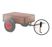 Supporto per rimorchio XL/XXL BERG Nero