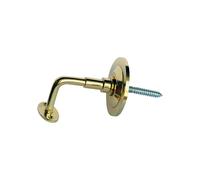 Supporto per Ringhiera EDM 85579 Dorato Ottone lucido Spiga