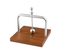 Supporto per riporre Elegante porta tovaglioli quadrato in legno con sfere rotonde in metallo. Porta un tocco di raffinatezza alle tue esperienze culinarie nelle cucine, nei bar, nei (B, 15X15X4.5CM)