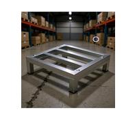 Supporto per Riser per elettrodomestici in Acciaio Inossidabile, 5/10/15cm Altezza Base Regolabile per la Lavatrice del Frigorifero.Heavy Duty Split Pallet Design Migliora Il Flusso d'Aria E Protegge