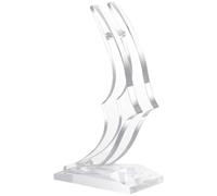 Supporto per rose - Espositore per rose singole in acrilico trasparente | Elegante supporto per singolo vero Ro-se, rose artificiali placcate oro 24 K per la casa o come regalo