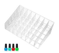 Supporto per rossetto acrilico - Supporto per trucco trasparente organizzatore di stoccaggio cosmetico griglia | scatola per tubo labbra, divisore per cassetto di bellezza, scaffale da tavolo