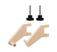 Supporto Per Rotoli Di Avvolgimento, Cavalletto In Legno Doppio, Cornice D'Arte Compatta | Superficie Di Lavoro Creativa Che Permette L'Espressione Di Schizzi, Accessorio Da Tavolo Durevole Adatto Per