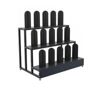 Supporto per Rotoli di Vinile, Supporto per Rotoli di Vinile a 2/3 Strati, Supporto per Pellicola in Ferro per Auto Che Cambia Colore, portarotolo da Terra per Una Facile organizzazione (75x