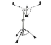 Supporto per Rullante, Supporto per Treppiede Portatile per Batteria, Supporto per Batteria Pieghevole a Doppio Rinforzo per Tamburi Tom da 0 a 15 Pollici, Altezza Regolabile da 18 a 27 Pollici