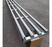Supporto per rulli trasportatori in Acciaio Inossidabile Regolabile con Cinghia a puleggia a gravità - Linea a rulli Non motorizzata da 600/500/400 mm per Una movimentazione efficiente dei m
