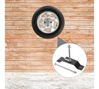 Supporto per ruota di scorta con montaggio a parete per rimorchio Staffa di