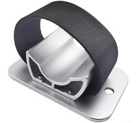 Supporto per ruota Posteriore Bici in Alluminio per Supporto | Alluminio leggero, installazione rapida, cinghie nylon incluse, per rack, trasporto sicuro