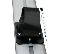 Supporto per ruota posteriore per bicicletta, in lega di alluminio, verticale, montaggio fisso, accessorio leggero, compatibile con portabagagli, pezzo di ricambio per trasporto bici