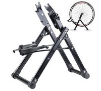 Supporto per ruote per ruote, Park Tools Bike Stand | Lega di alluminio Bicycles Heavy Duty Rack di riparazione ruote,Torta di allineamento della bicicletta, strumento di manutenzione coppia