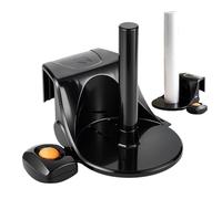 Supporto per sacchetti di frutta e verdura - Mensola verticale in metallo | Organizer per borse della spesa | Torre porta rifiuti compatta 24 x 19 x 11 cm - Pratico accessorio per cucina, lavello