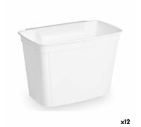 Supporto per Sacchetti di Spazzatura Kinvara Bianco Plastica 4 L [12 Unità]