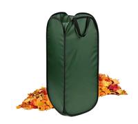 Supporto per sacchetti raccogli foglie: supporto resistente per rifiuti | Telaio pieghevole per sacchi della spazzatura del prato per giardinaggio; anello di supporto durevole per esterni per sacchi