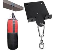 Supporto per sacchetto da boxe, supporto per getto, per borsa da boxe, montaggio a parete, gancio in legno per movimento accelerato, sacchetto pesante, oscillazione fitness, trapezio
