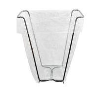 Supporto per sacco a foglia, telaio porta sacco della spazzatura - Supporto per sacco della spazzatura con struttura in metallo,Supporto per sacco della spazzatura da lavoro in giardino, facile da ins