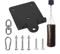 Supporto per Sacco da Boxe, Gancio per Sacco da Boxe | di Montaggio per Sacco da Boxe Girevole a 360 Gradi - Gancio per Trave in Legno da soffitto a Parete, Gancio Pesante per Sacco da Boxe Box