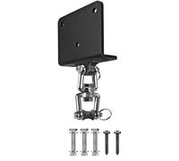 Supporto per sacco da boxe, supporto da soffitto per sacco pesante, catene in acciaio con gancio girevole a 360 gradi, per adulti, appartamenti, garage, allenamento, yoga, fitness