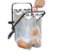 Supporto Per Sacco Della Spazzatura Con In Filo Metallico - Portasacco Per Immondizia Pieghevole Per Campeggio All'aperto,Scaffale Pieghevole Per Interni Ed Esterni Per Campeggio, Picnic, Barbe